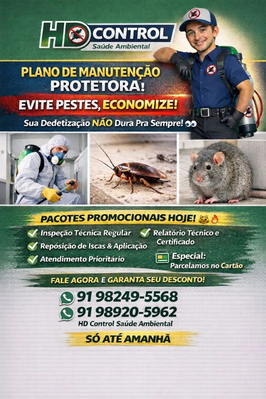 Dedetizacao com certificado.