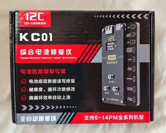 KC01 I2C - Programador de Bateria para iPhone | Reparo de Dados e Ciclos - Foto 2