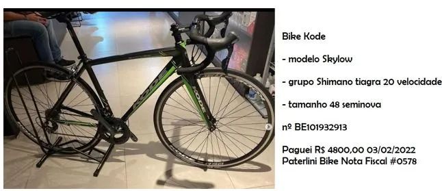 Bicicleta Kode Skylow pouco uso 