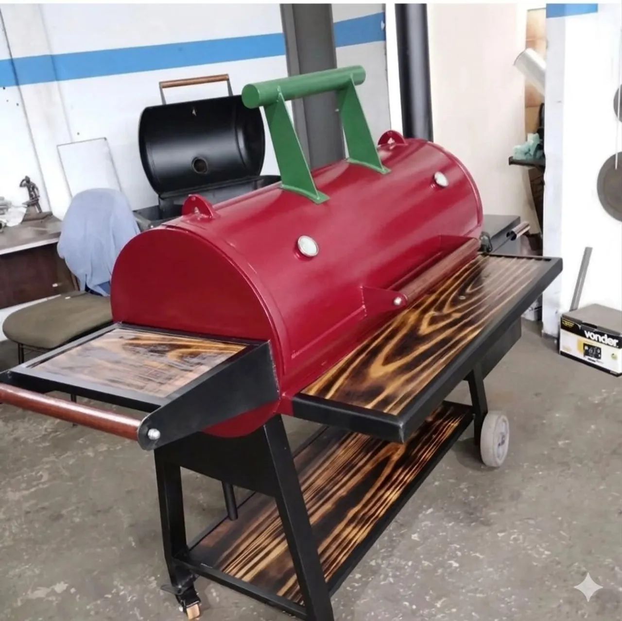 Churrasqueira pitsmoker profissional cap 100kg 