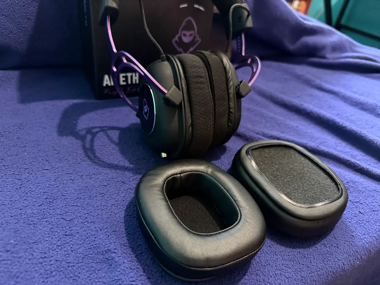 Headset Gamer Mancer Ameth - Purple Edition (LEIA) 