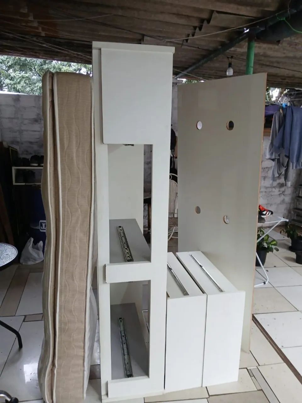 Cama de solteiro planejada 