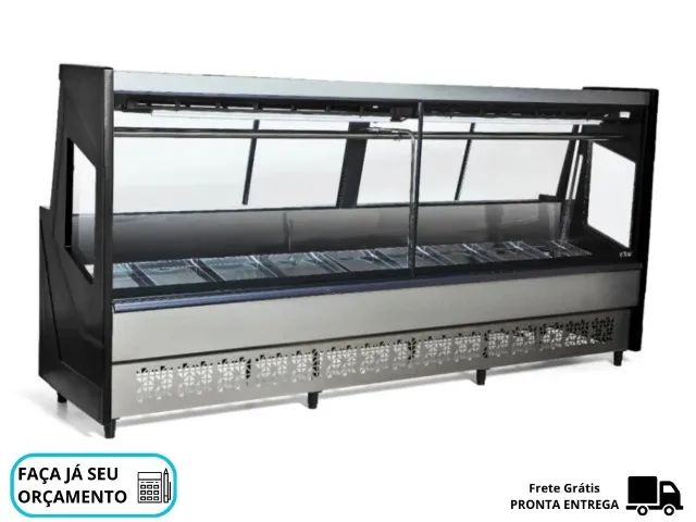 Balcão de Carne 3M Preto Polar