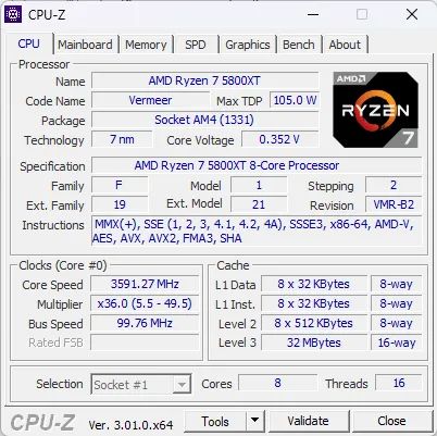 Processador AM4 Ryzen 7 5800XT - Foto 4