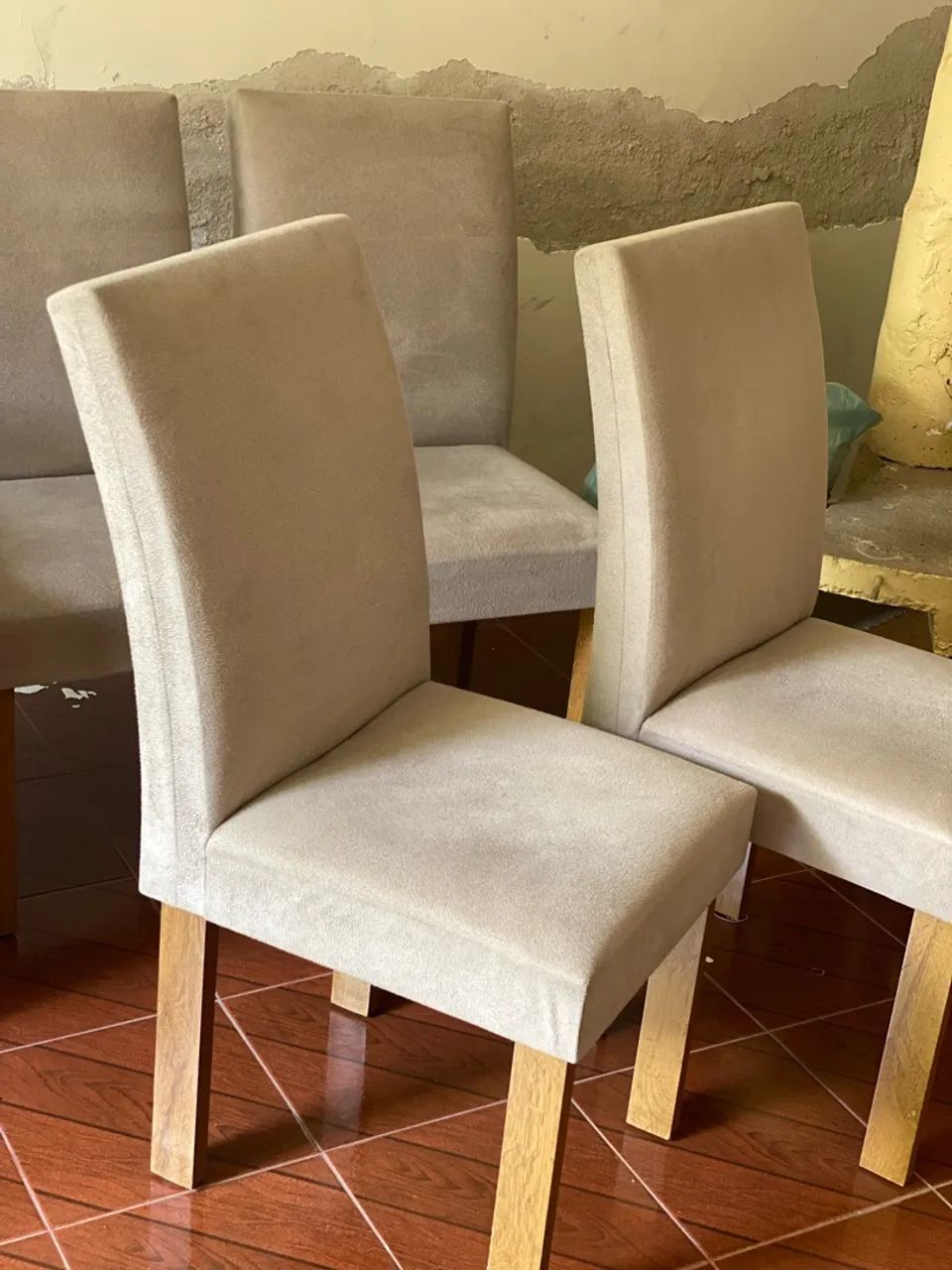 Cadeira estofada sala jantar - Foto 2