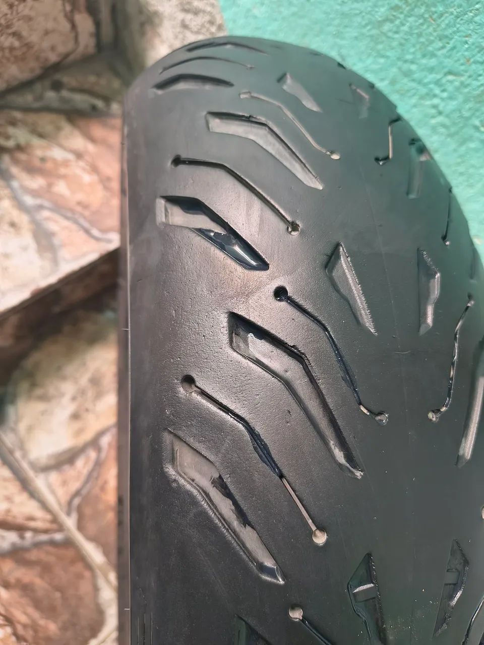 Pneu Michelin pra mota