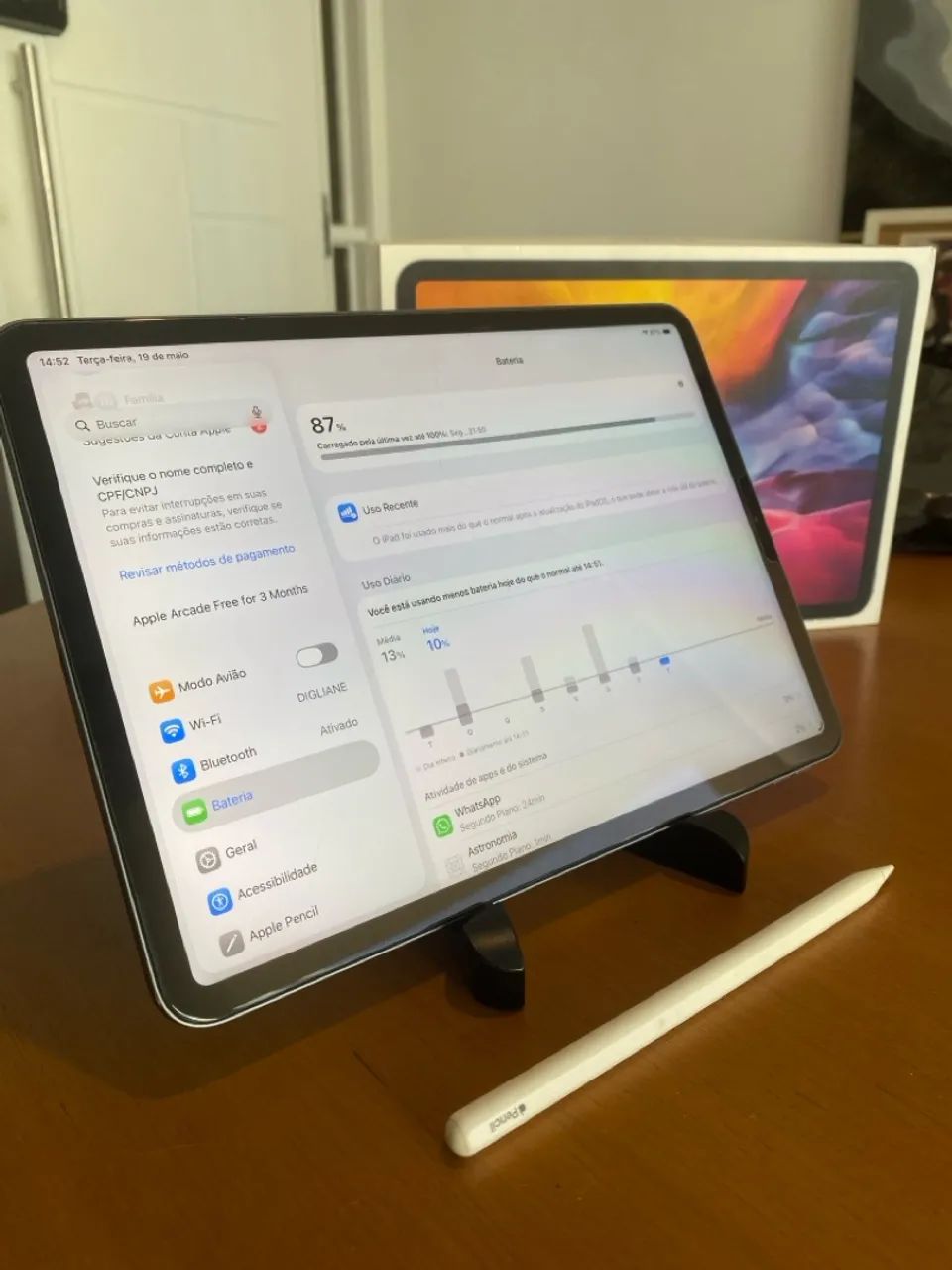 IPAD PRO M1 + APPLE PENCIL ORIGINAL - Tablets e E-Readers