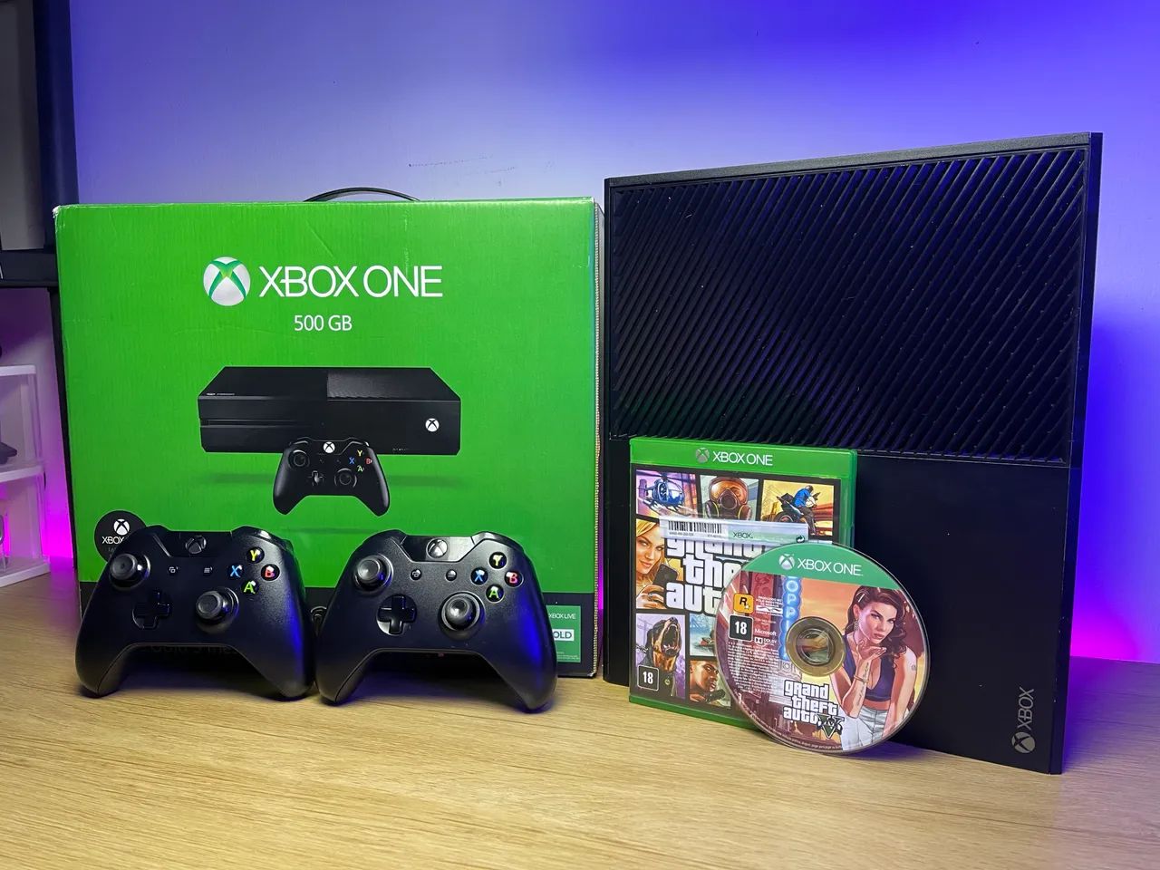 XBOX ONE FAT Completo na Caixa e com Garantia