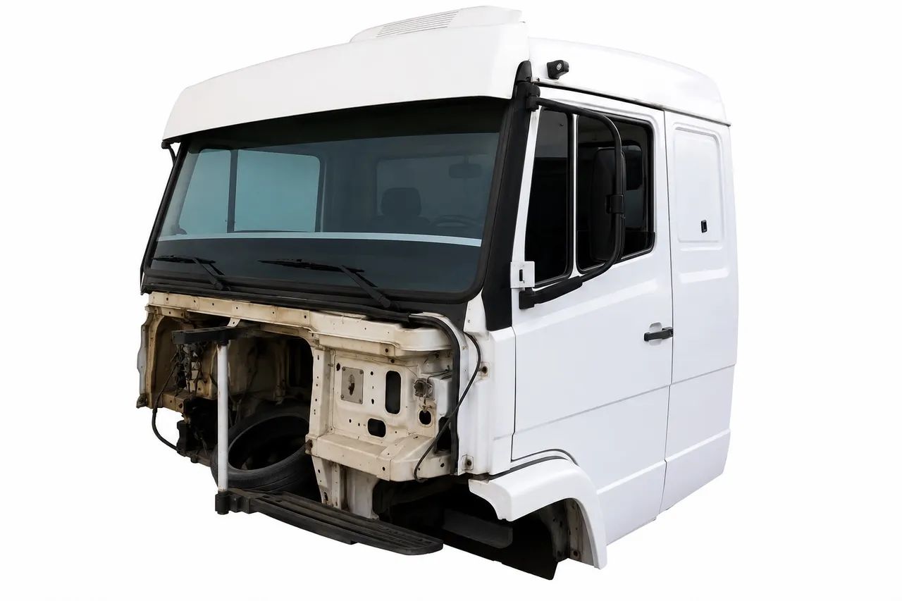 CABINA MERCEDES-BENZ 1630 COMPLETA- EXCELENTE ESTADO PARA REPOSIÇÃO! - Foto 2