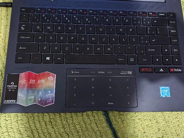 Notebook Positivo Motion Q232B - 2GB de Ram, 32Gb de disco, Win11 - Foto 3