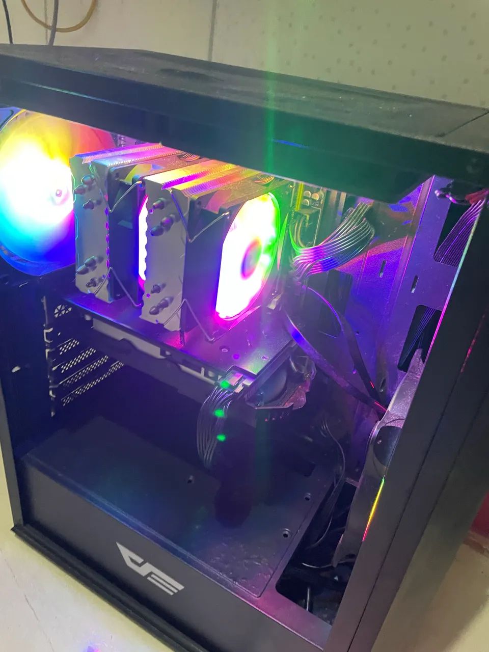 PC Gamer Xeon 2667 com 16Gb e placa de video RX 590 2048sp - Foto 5