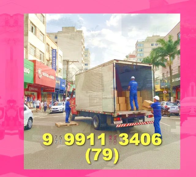 frete! transporte de cargas fácil e rápido! mudanças! carreto! segurança garantida!
