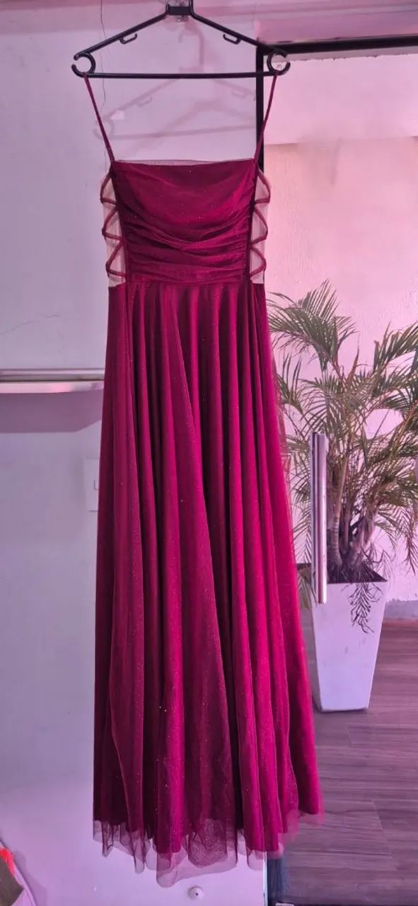 Vestido de festa Marsala - Foto 3