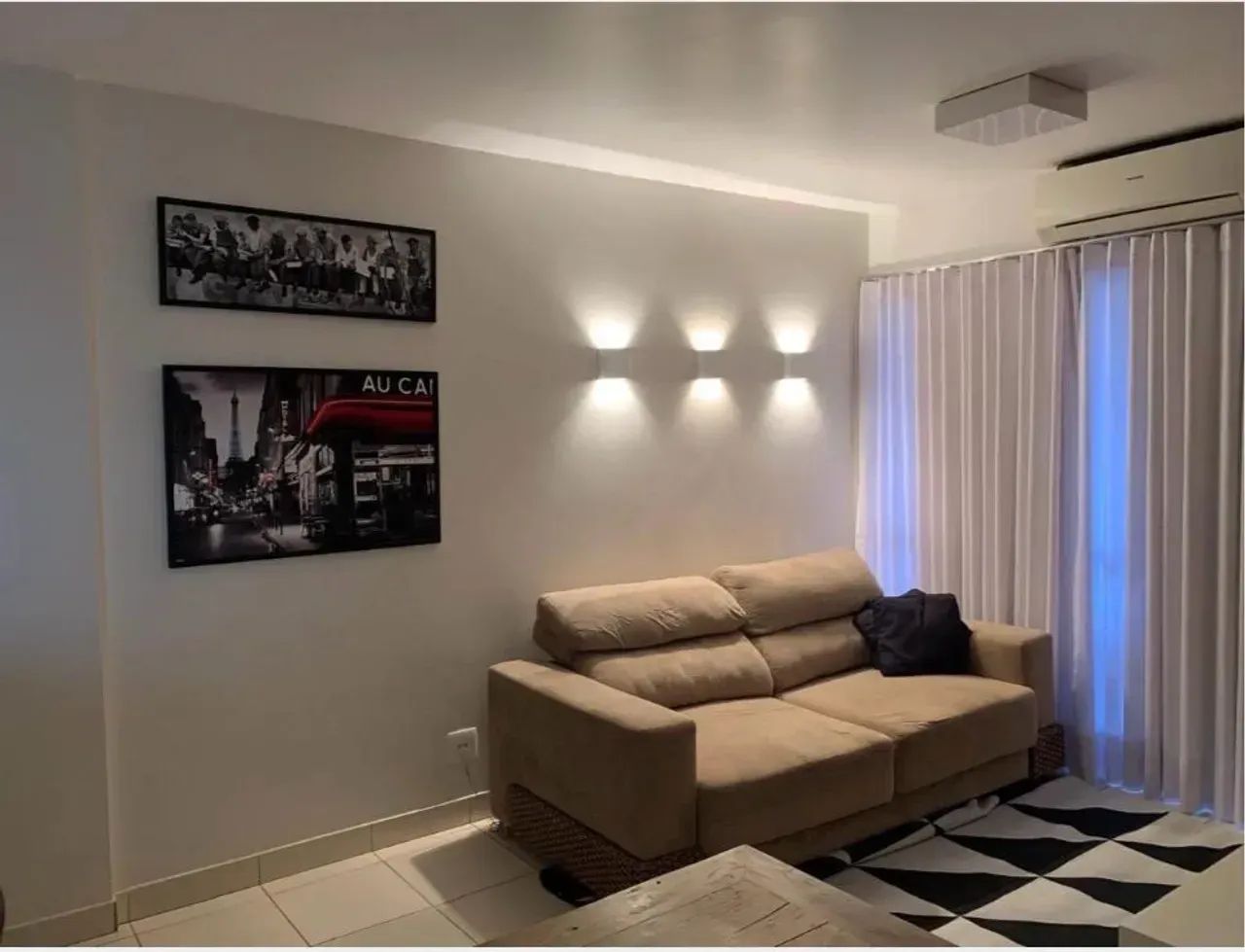 Apto 2 Quartos Mobiliado decorado incluso condominio e iptu.no Setor Oeste - Foto 5