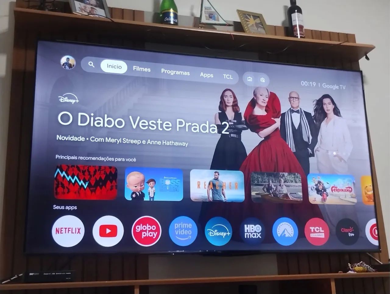 Smart TV TCL 65? Google TV ? R$ 2.800 - Foto 3
