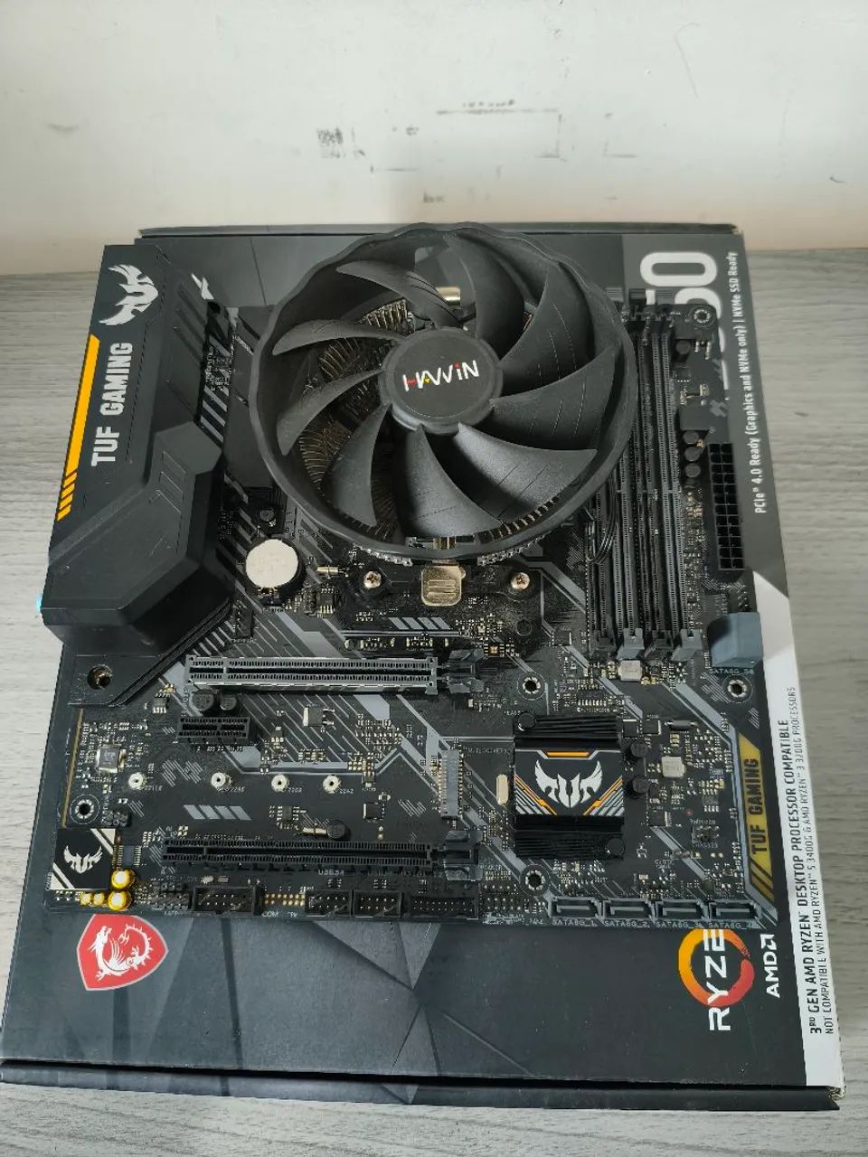 Kit upgrade R5 3600 + b450 tuf