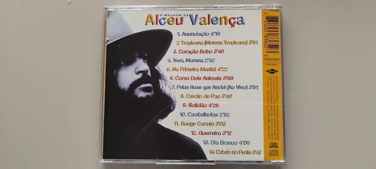 Cd O Melhor de Alceu Valença Pelas ruas que Andei - Foto 3