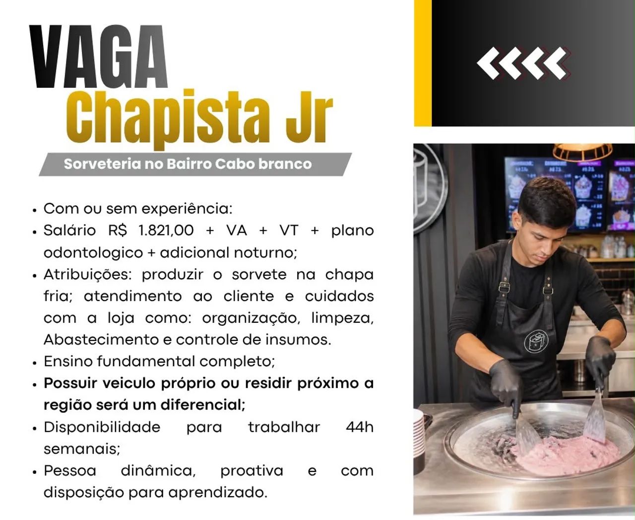 VAGA DE EMPREGO - Foto 3