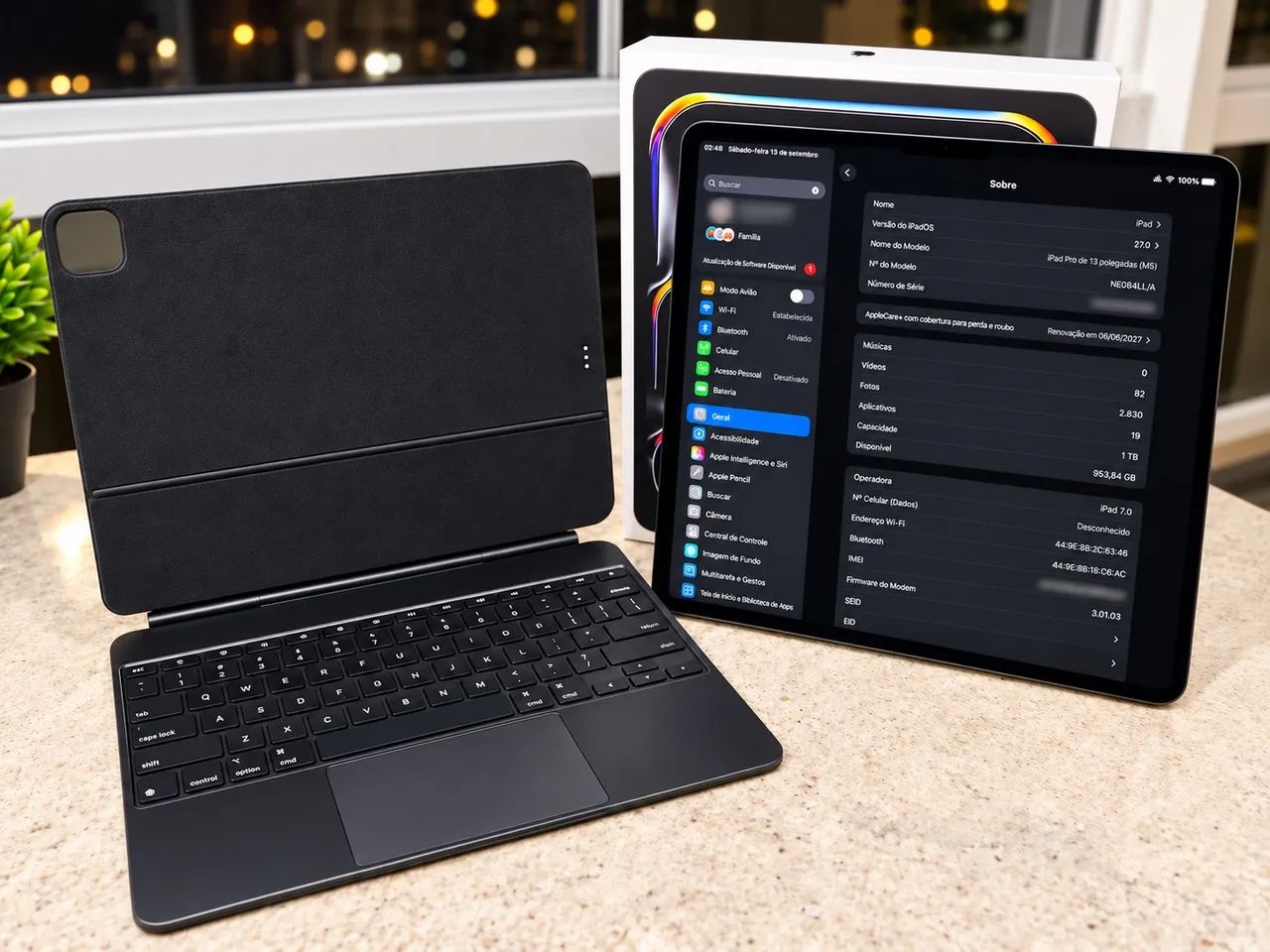 iPad Pro 13? M5 1TB Wi-Fi + Cellular + Magic Keyboard - Garantia Apple - Foto 2