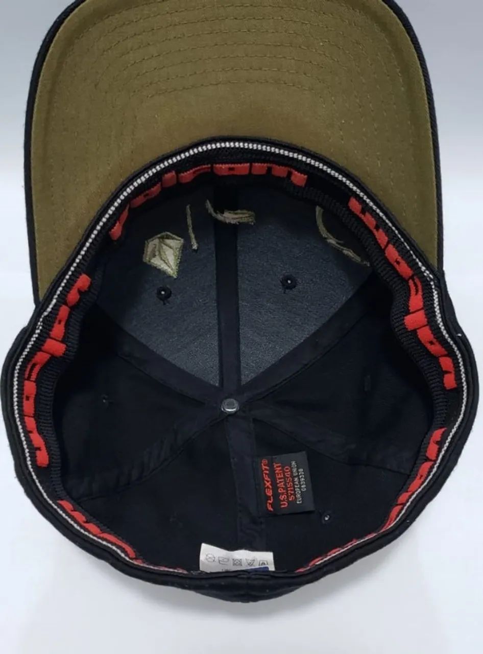 Boné Volcom Preto (usado) - Foto 5