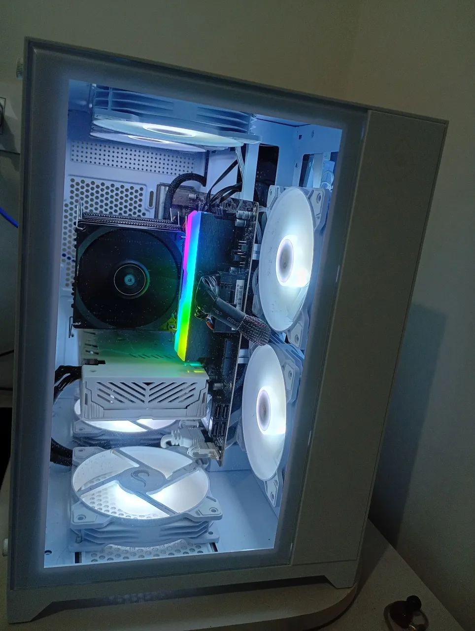 PLACA DE VÍDEO RX 580! PERFEITO ESTADO! - Foto 2