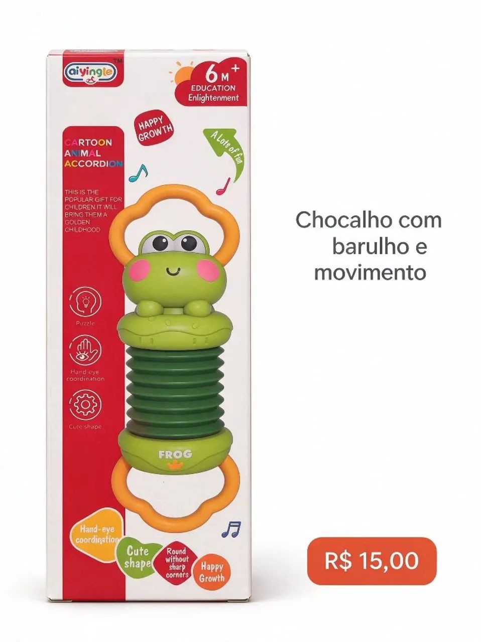 Chocalho de bebê 