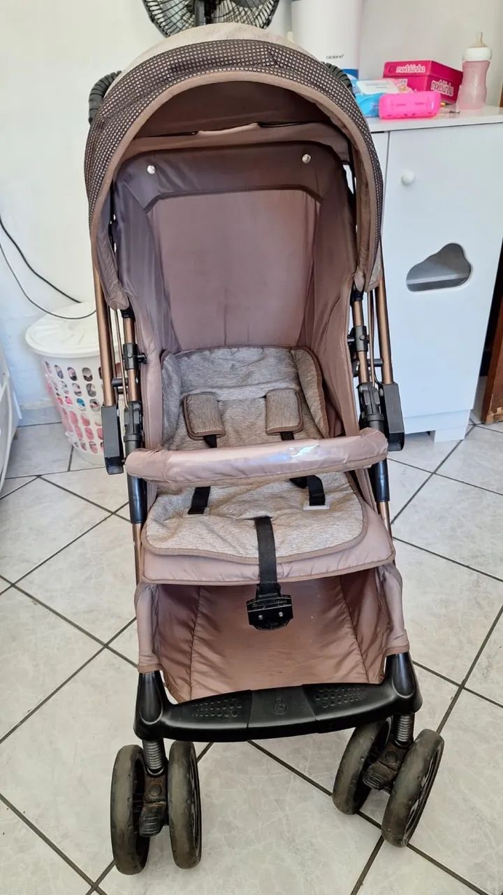 Carrinho de bebê galzerano conservado  - Foto 5