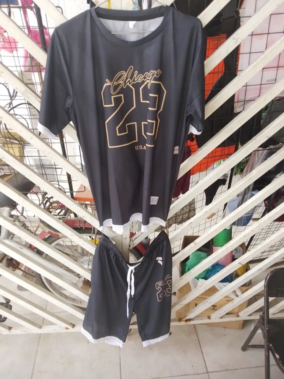 Camisa e bermuda basquete bol - Foto 3
