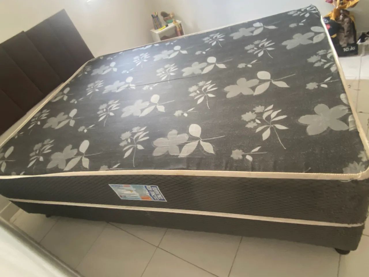 Cama Box Casal Usada - Bom Estado - Foto 4