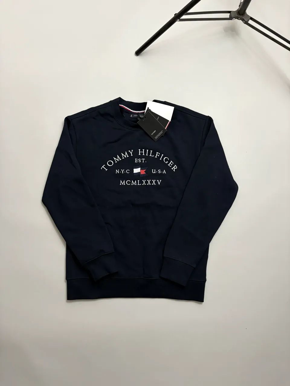 Suéter Tommy Hilfiger Masculino azul marinho  - Foto 2