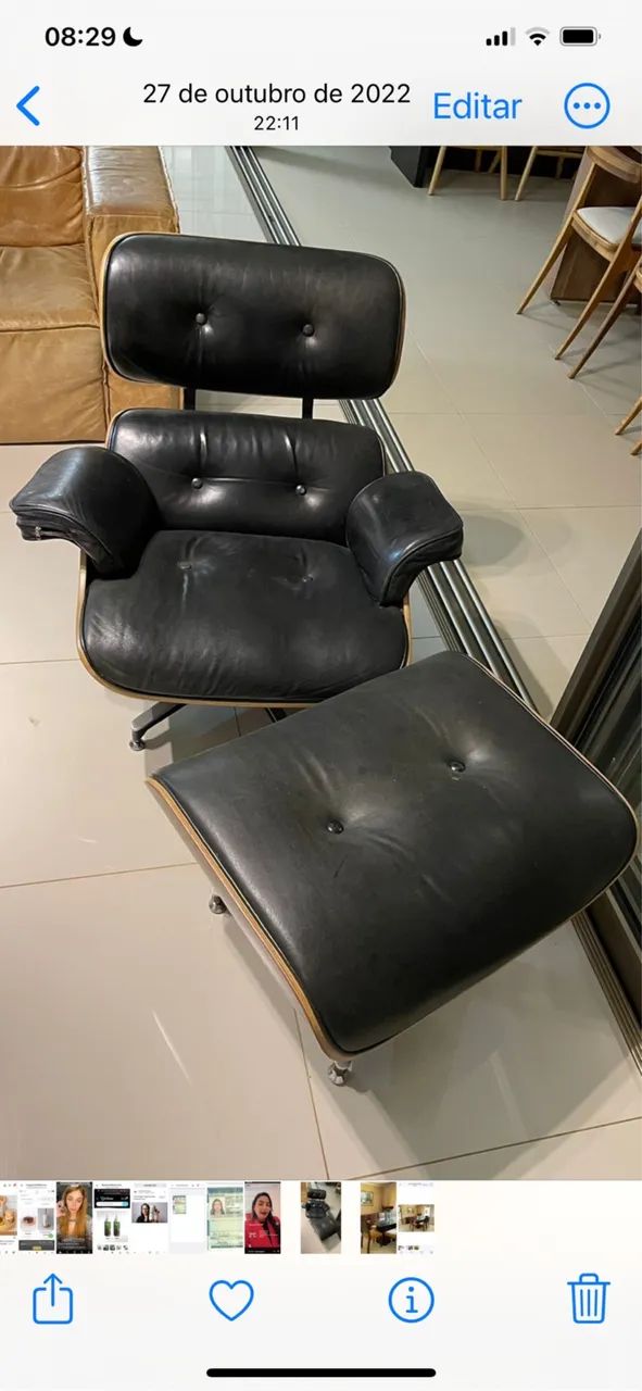 Poltrona Charles verdadeira 