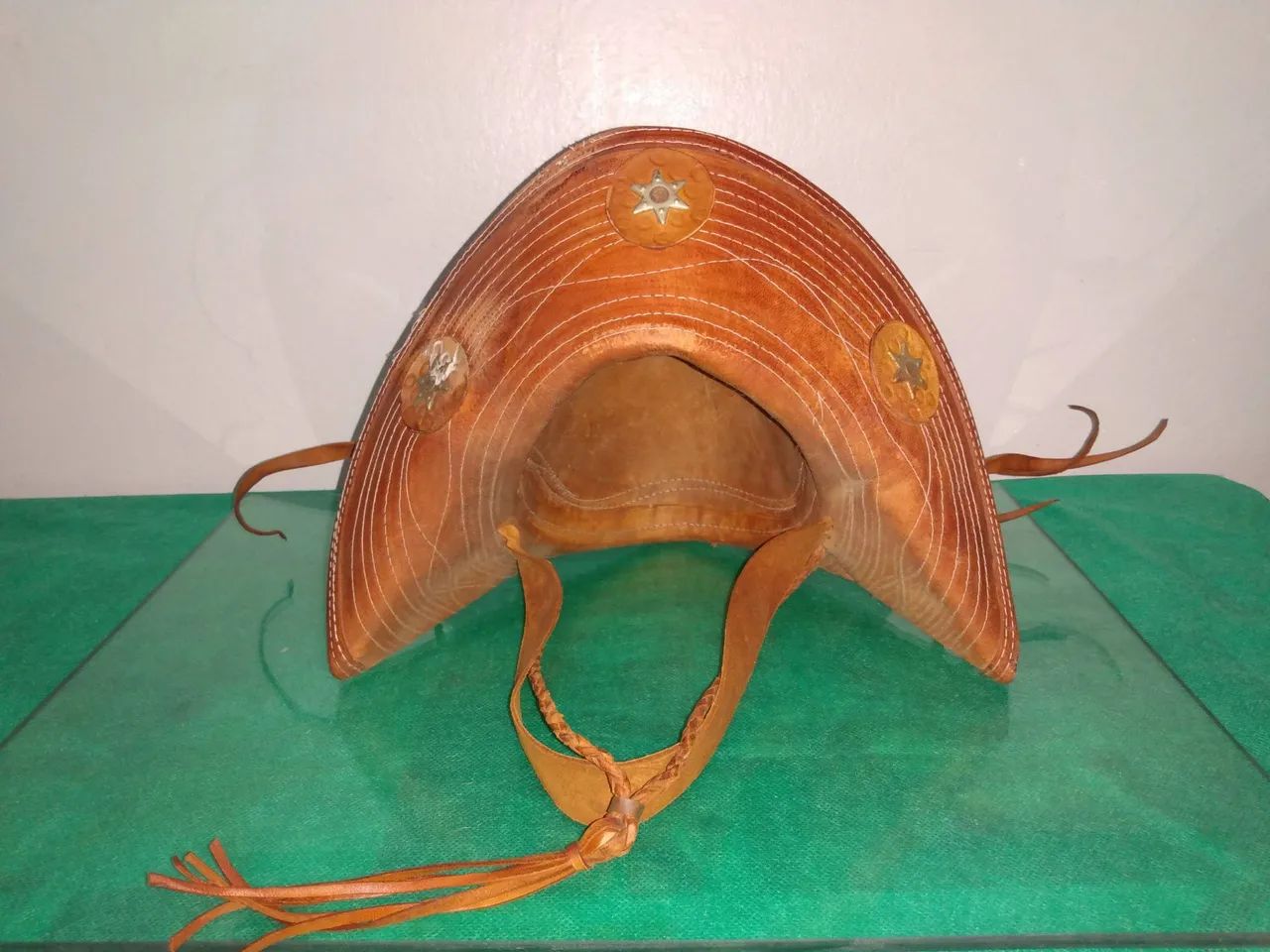 Chapéu de couro lampião  - Foto 3