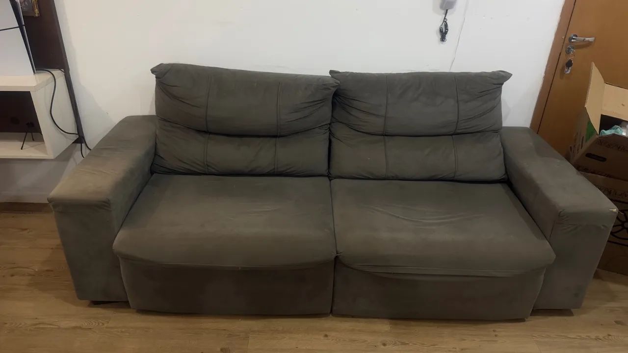 ? SOFÁ GRANDE USADO - APENAS R$ 200! - Foto 5