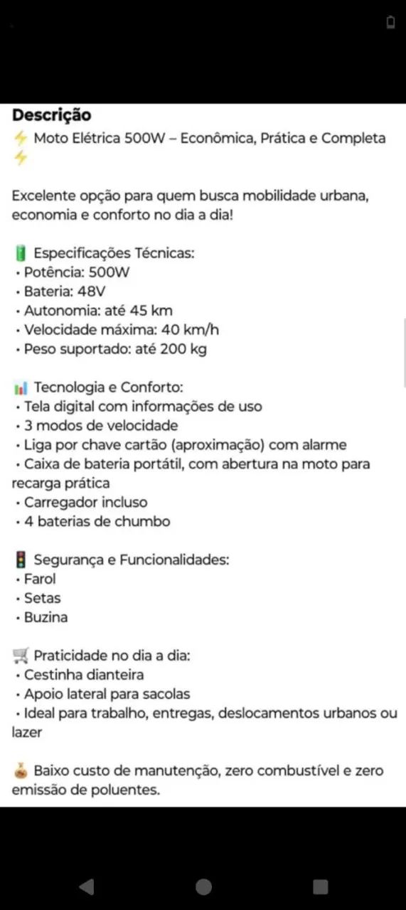 Scooter Bicicleta elétrica  - Foto 4