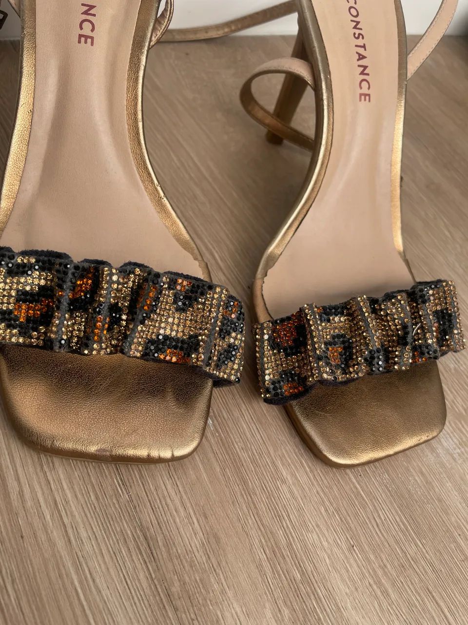 Sandália salto fino Constance 37 - Foto 2