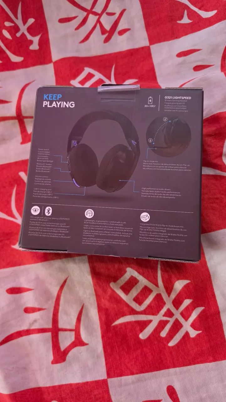 G321 logitech Lightspeed headset  - Foto 3