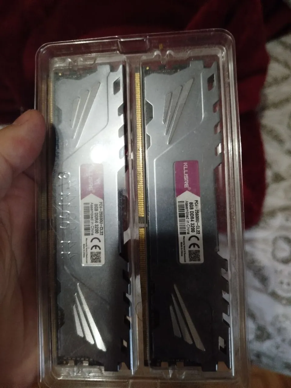 Kit Memória RAM DDR4 16GB (2×8GB) Ballistix - 2666MHz - Memória