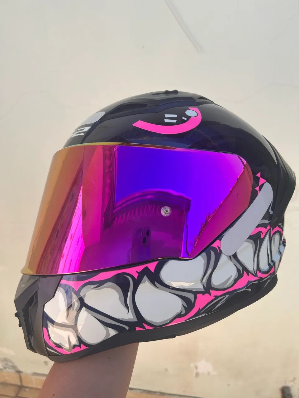 Capacete LS2 Vigo Sarbul com 2 viseiras 