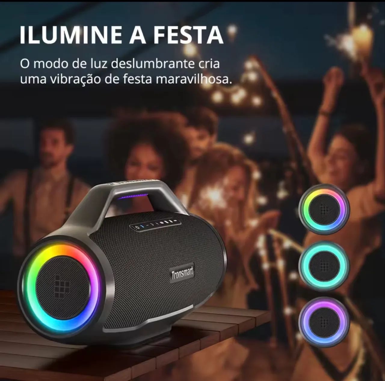 Caixa Bluetooth potente 1000wrms - Foto 2