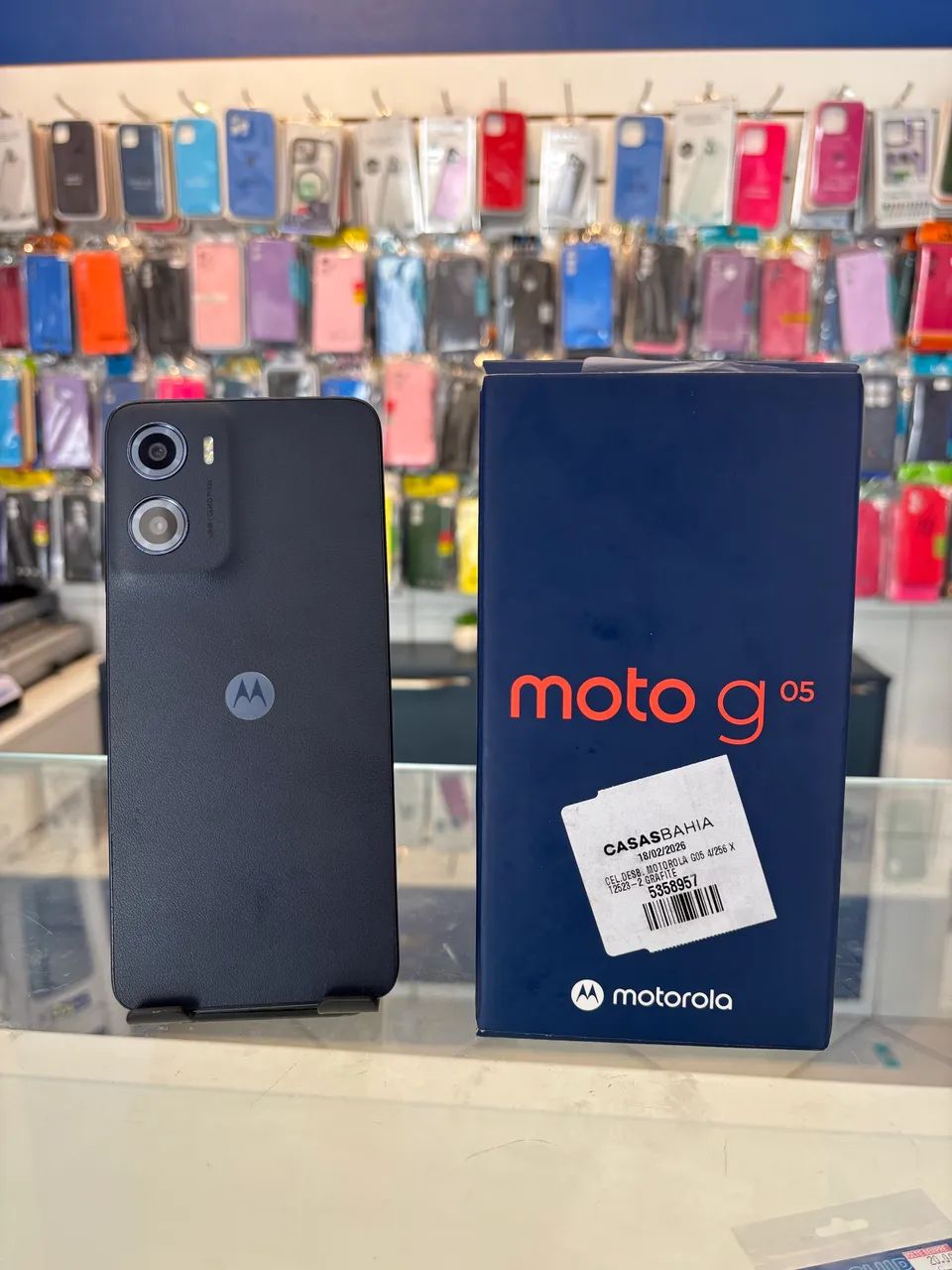 Celular moto G05 256GB todo original com caixa e garantia