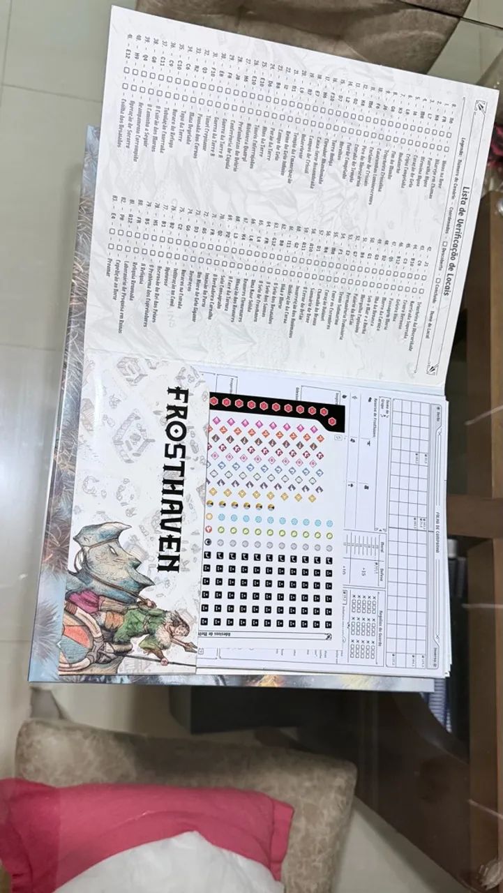 Frosthaven + Adesivos Removíveis + Insert - Foto 5