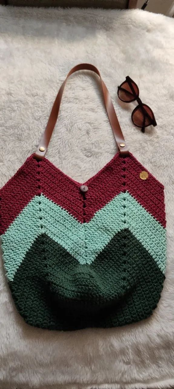 Bolsas de crochê ?