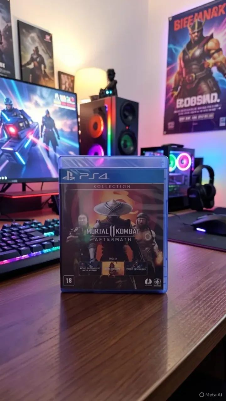Mortal Kombat 11 Aftermath Kollection Playstation 4 - Jogos de