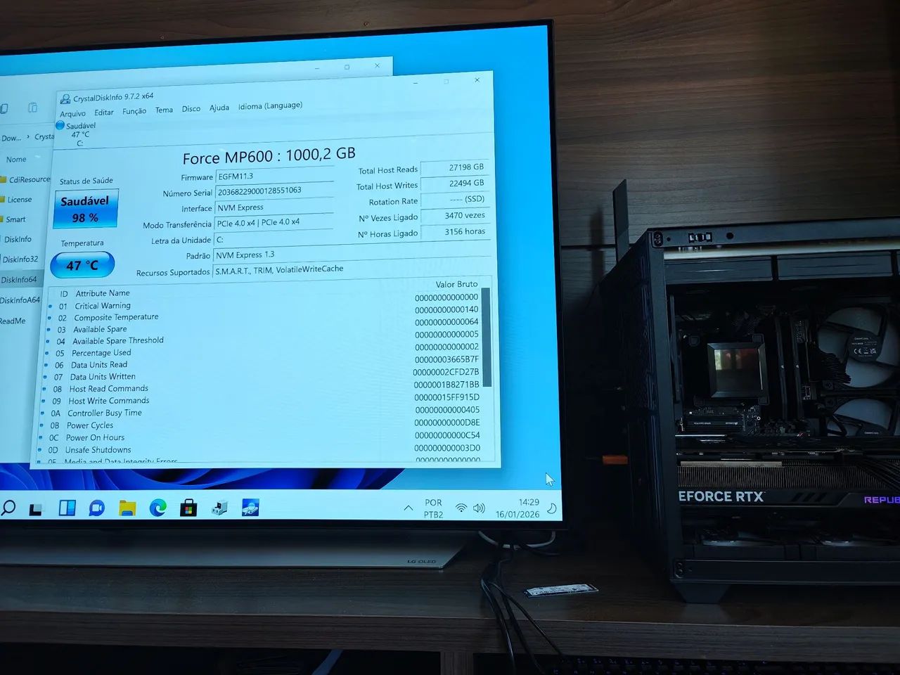 Ddr5 32gb corsair 5200mhz lacrada 2x16gb  - Foto 3