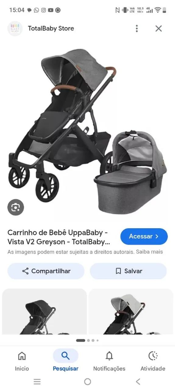 Carrinho de bebê 