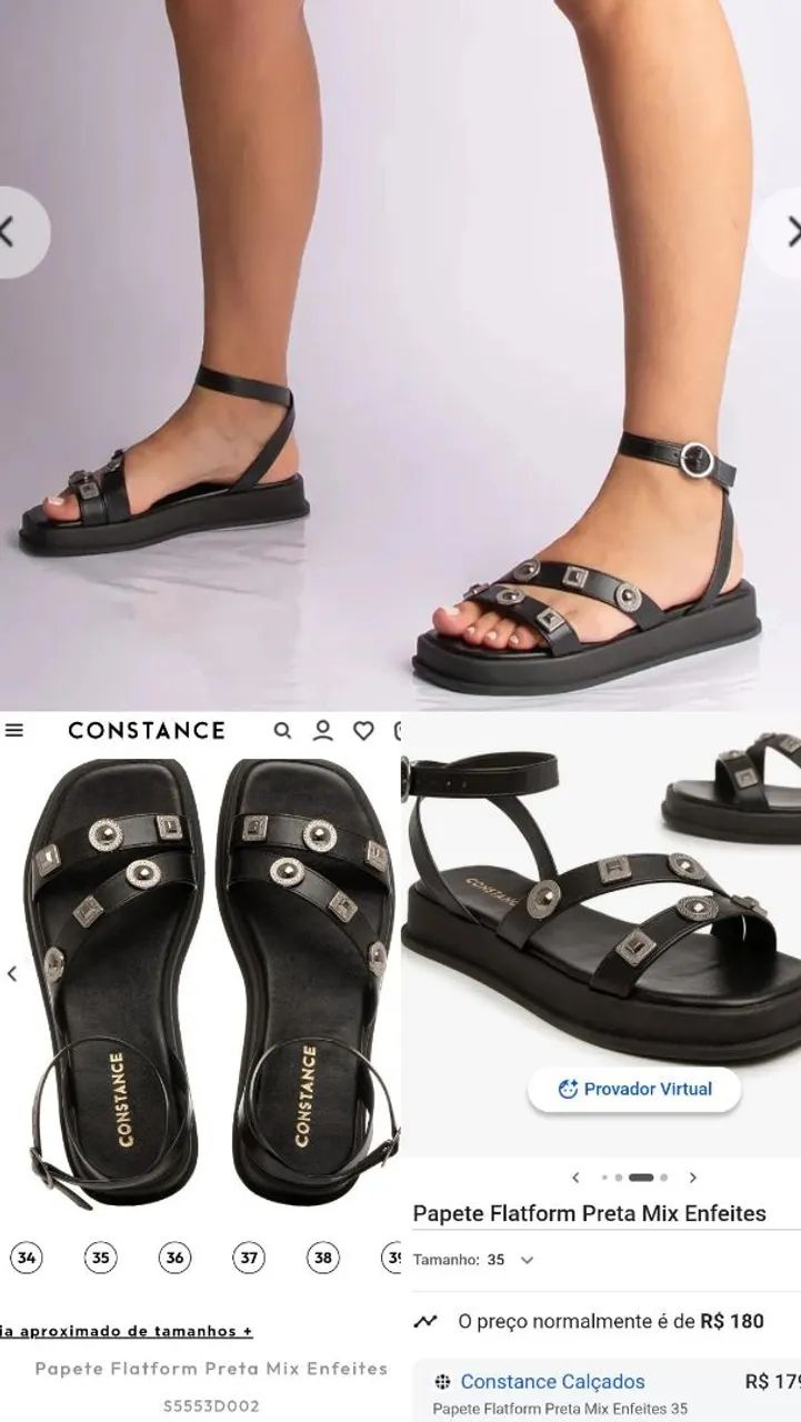 Sandalia/Papete - Constance