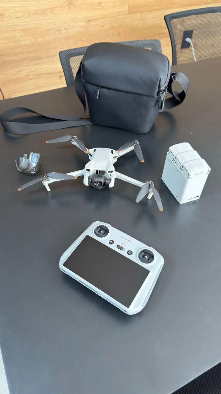 DJI MINI 3 + DJI RC COM TELA | COMBO COMPLETO | 4K