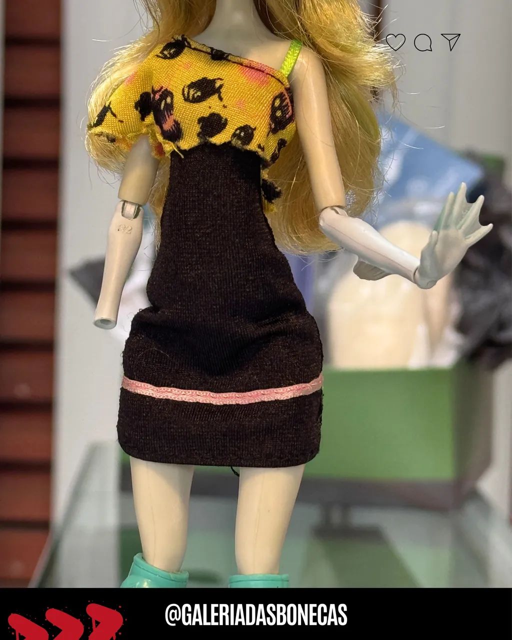 Boneca Monster High Lagoona Roller Maze - Foto 2