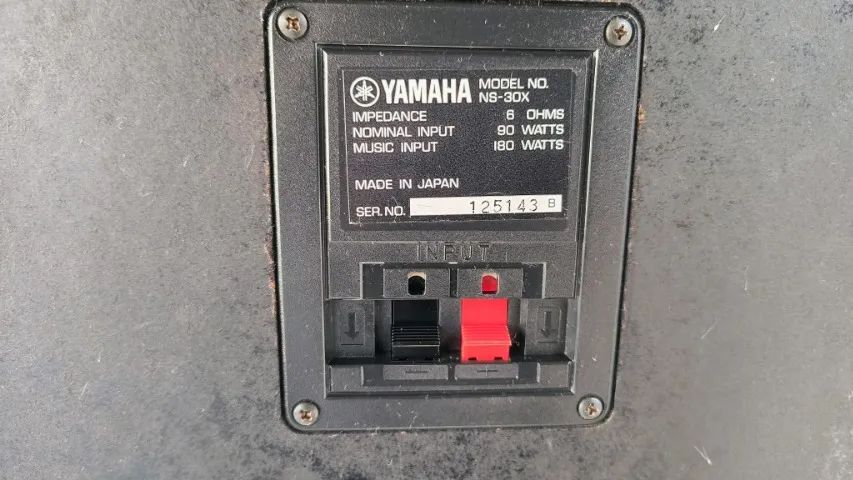 CAIXAS ACÚSTICAS YAMAHA NS-30X - IMPECÁVEIS -  - Foto 2