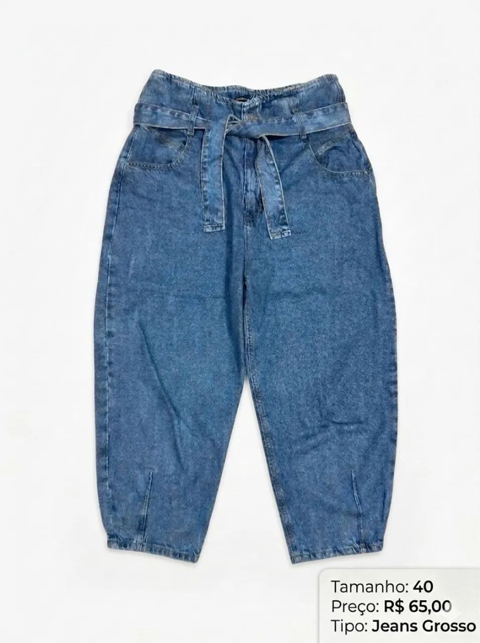Calça ballon, tamanho 40,semi nova.